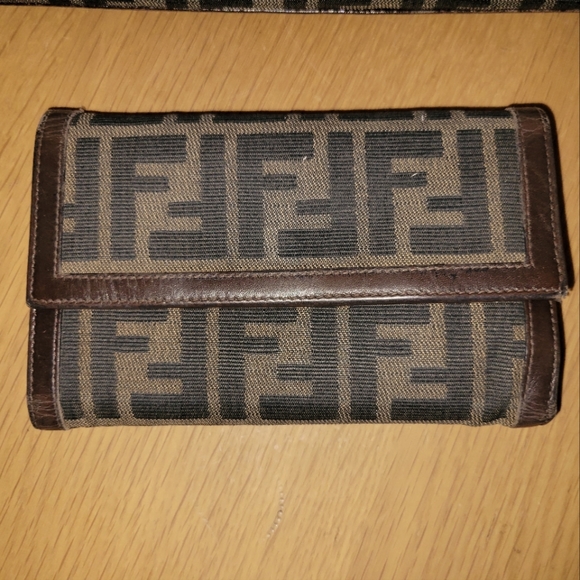 Fendi Handbags - FENDI Zucca Wallet